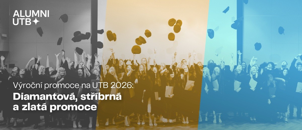 Výroční promoce na UTB 2026 — diamantová, zlatá a stříbrná promoce