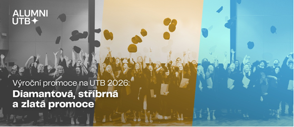 Výroční promoce na UTB 2026 — diamantová, stříbrná a zlatá promoce